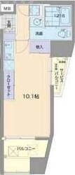 今池駅 徒歩4分 10階の物件間取画像